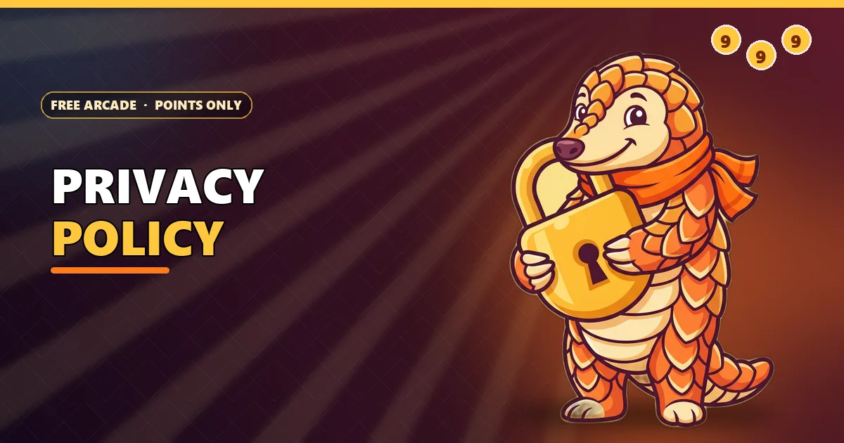 Pangolin hugging a padlock for the 9K Club privacy policy